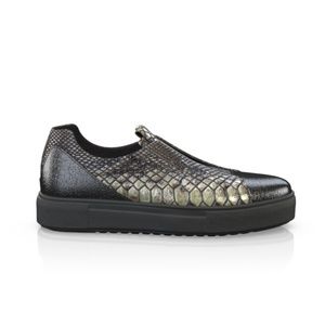 BREN MAROE Drsigner Sport Tec Snake Skin Sneaker